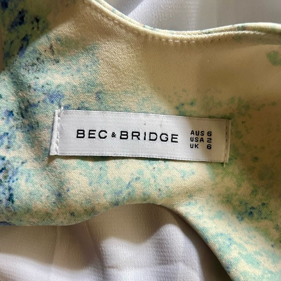 Revolve Bec + Bridge Fire And Ice Mini Dress Sleeeveless Size 2 - Picture 6 of 7